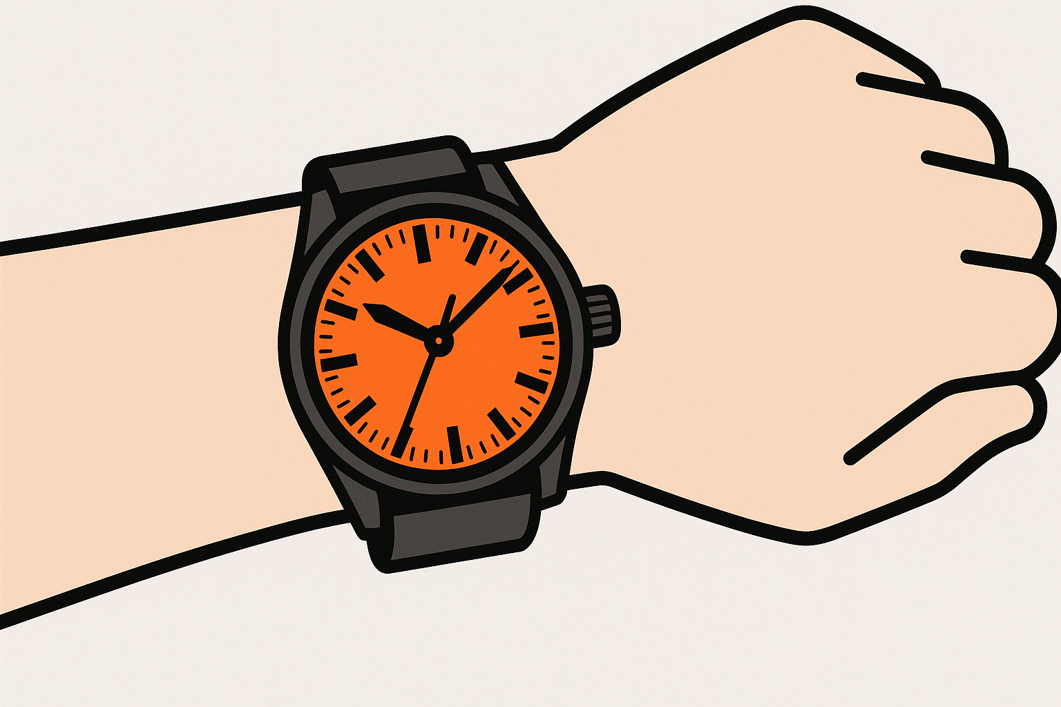 Field watch review illustration