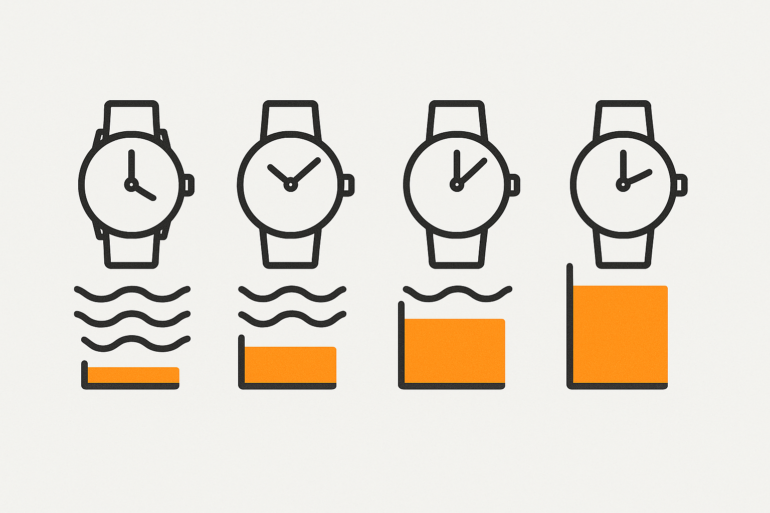 Water resistance levels infographic