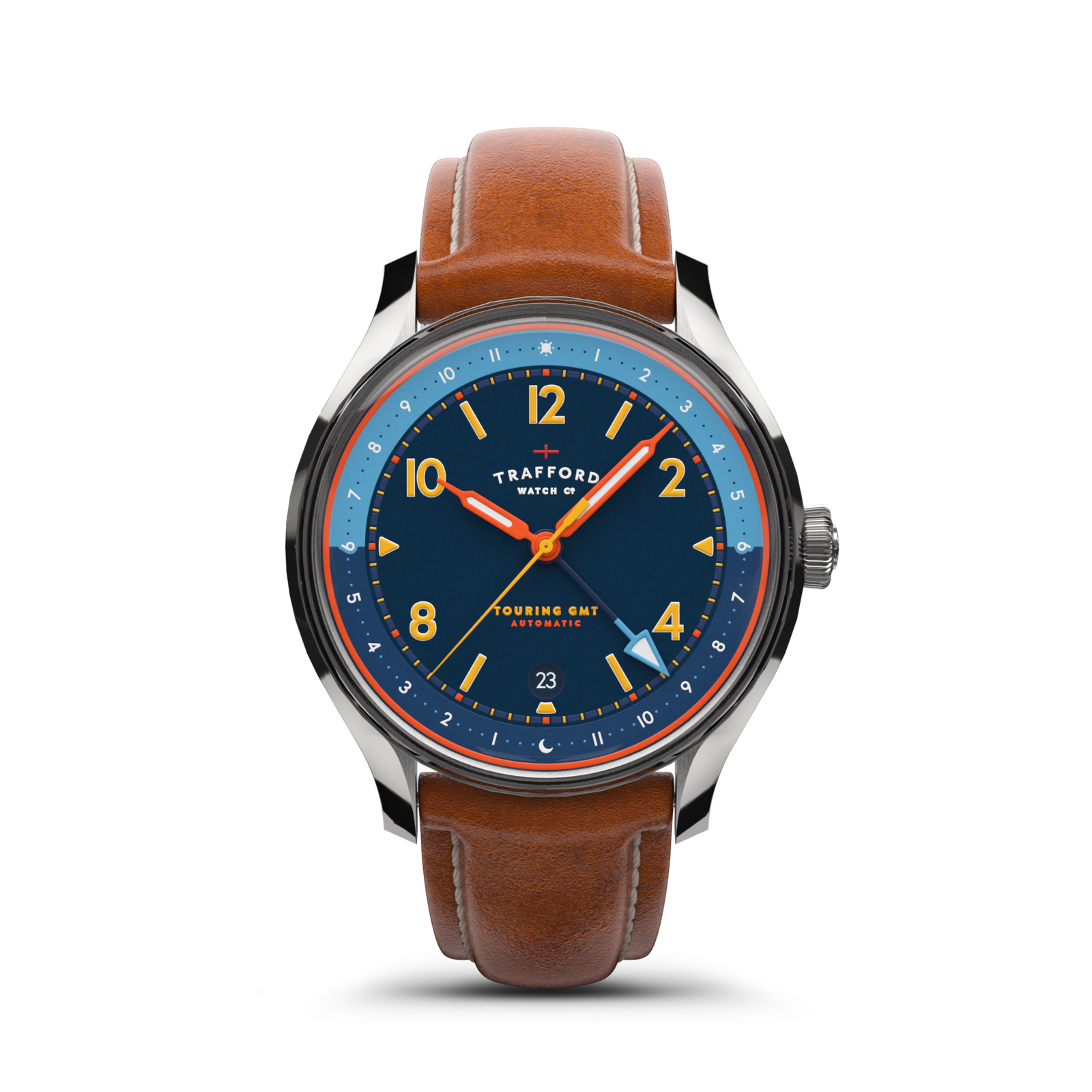 Trafford Touring GMT watch (Bluebird dial)
