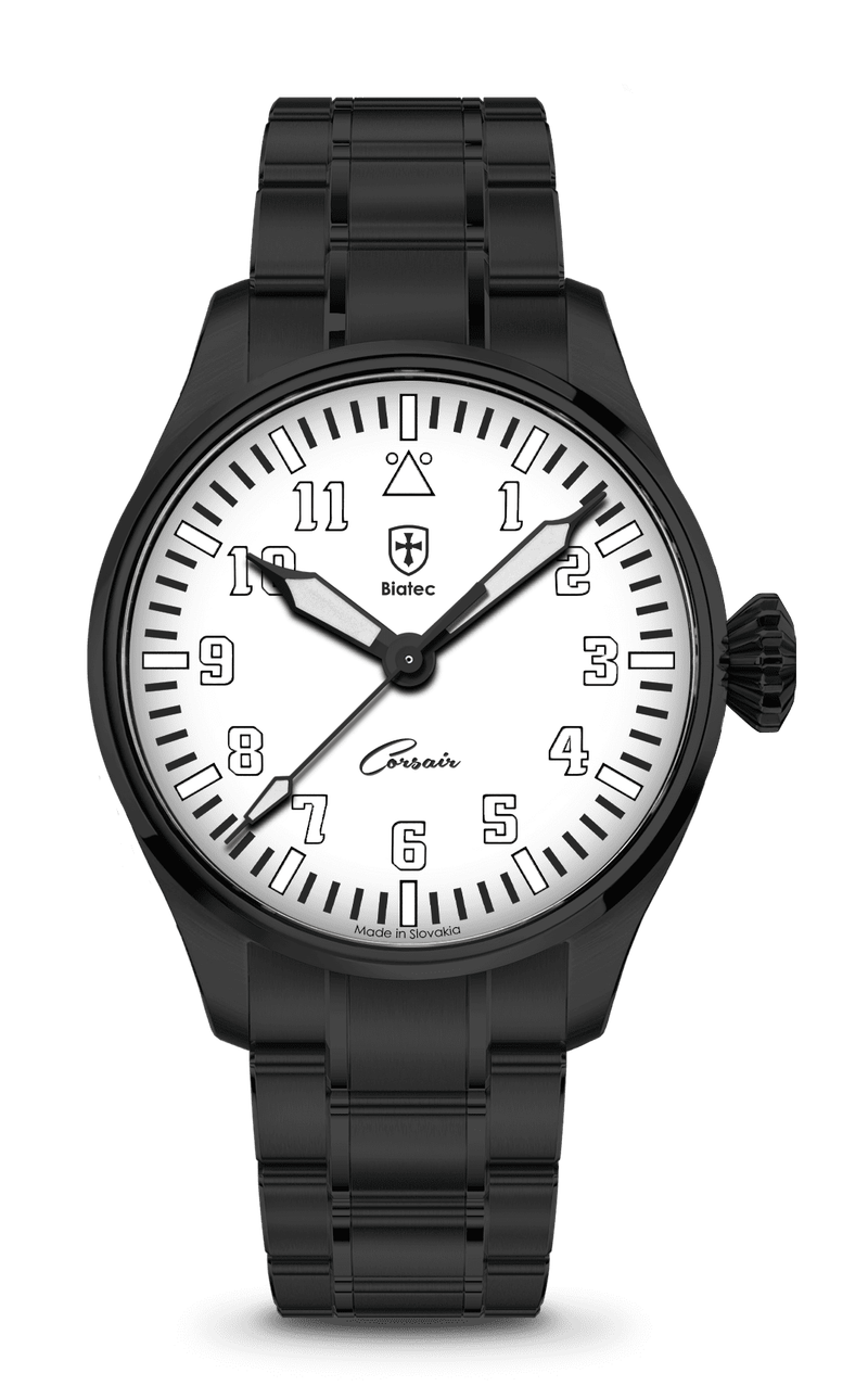 Biatec Corsair CS SE 01 N — dial and case details (official photo)