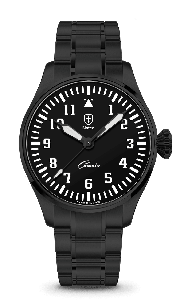 Biatec Corsair CS SE 01 N — on-wrist / angle view (official photo)