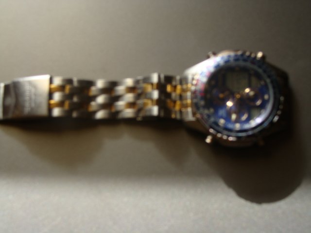 Elgin wristwatch dial close-up