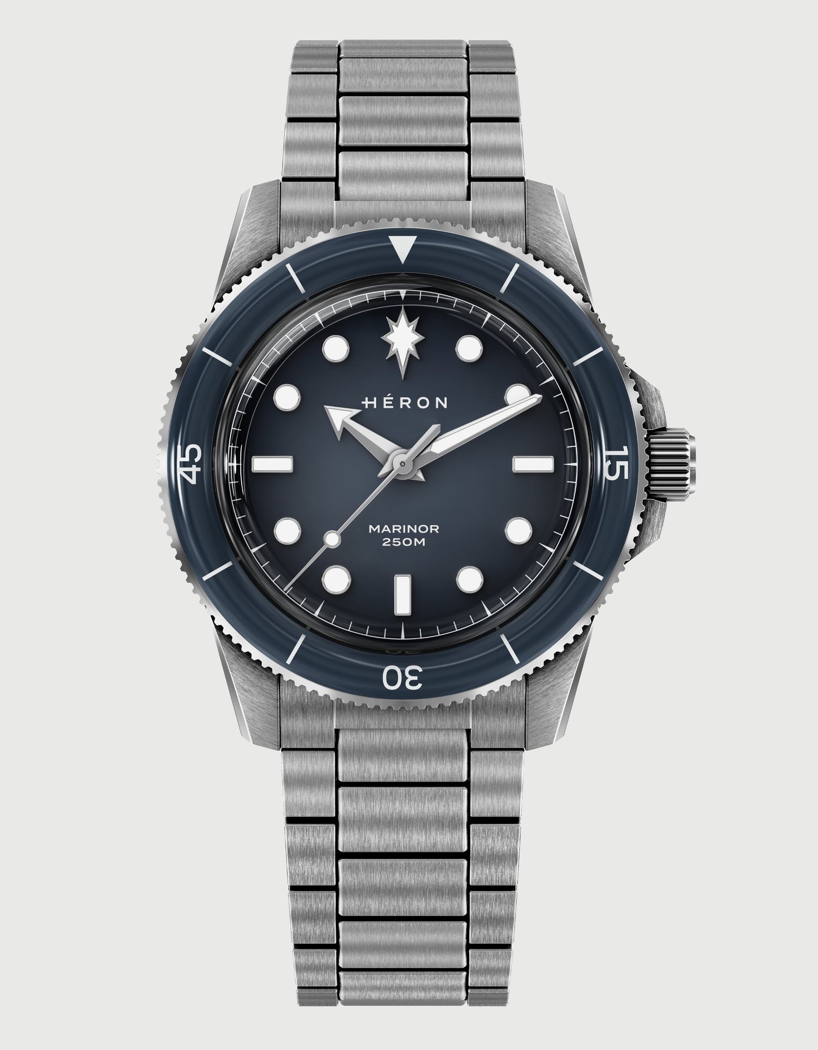 Héron Marinor Gen II Atlantic Blue (39mm)