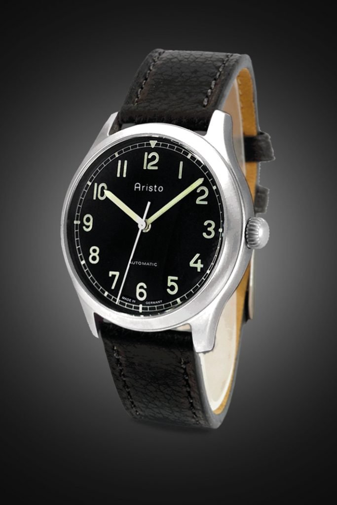 ARISTO RLM 7H110A-RLM automatic watch angled case view