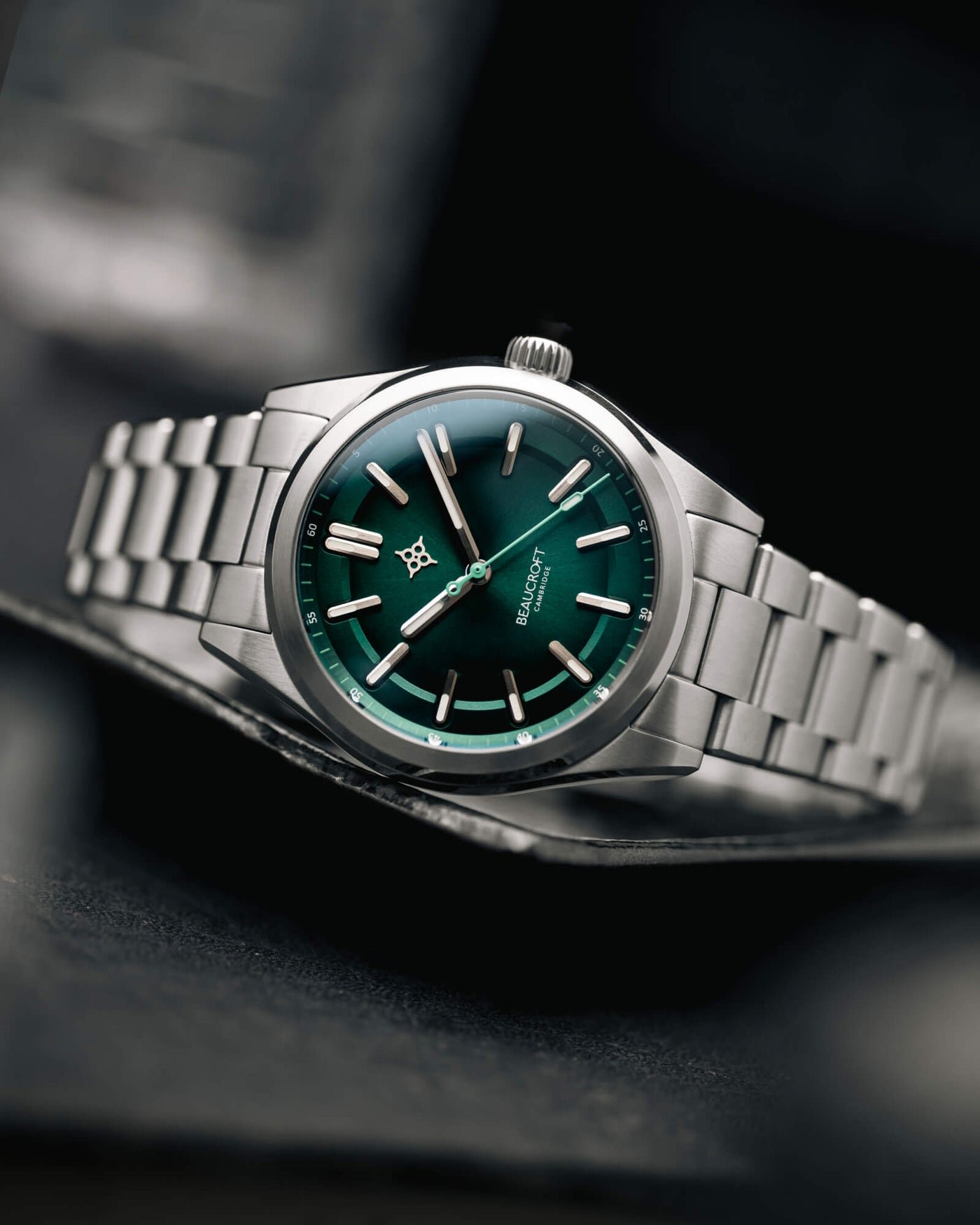 Beaucroft Element (Forest Green) watch — hero product shot