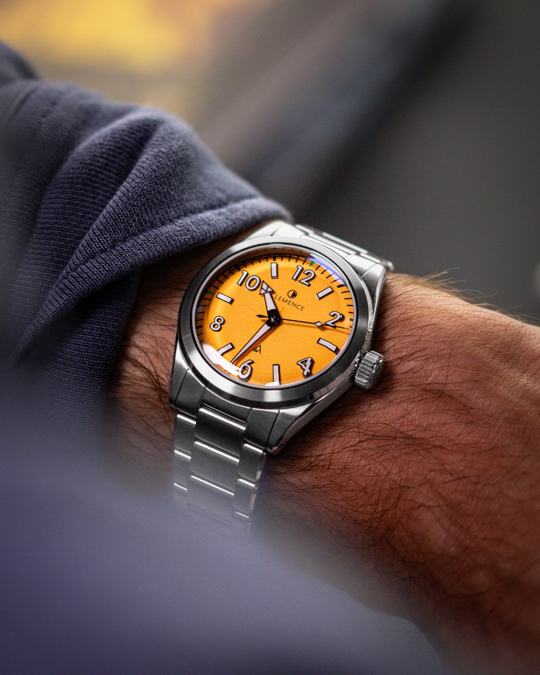 Clemence Munro field watch (official image)