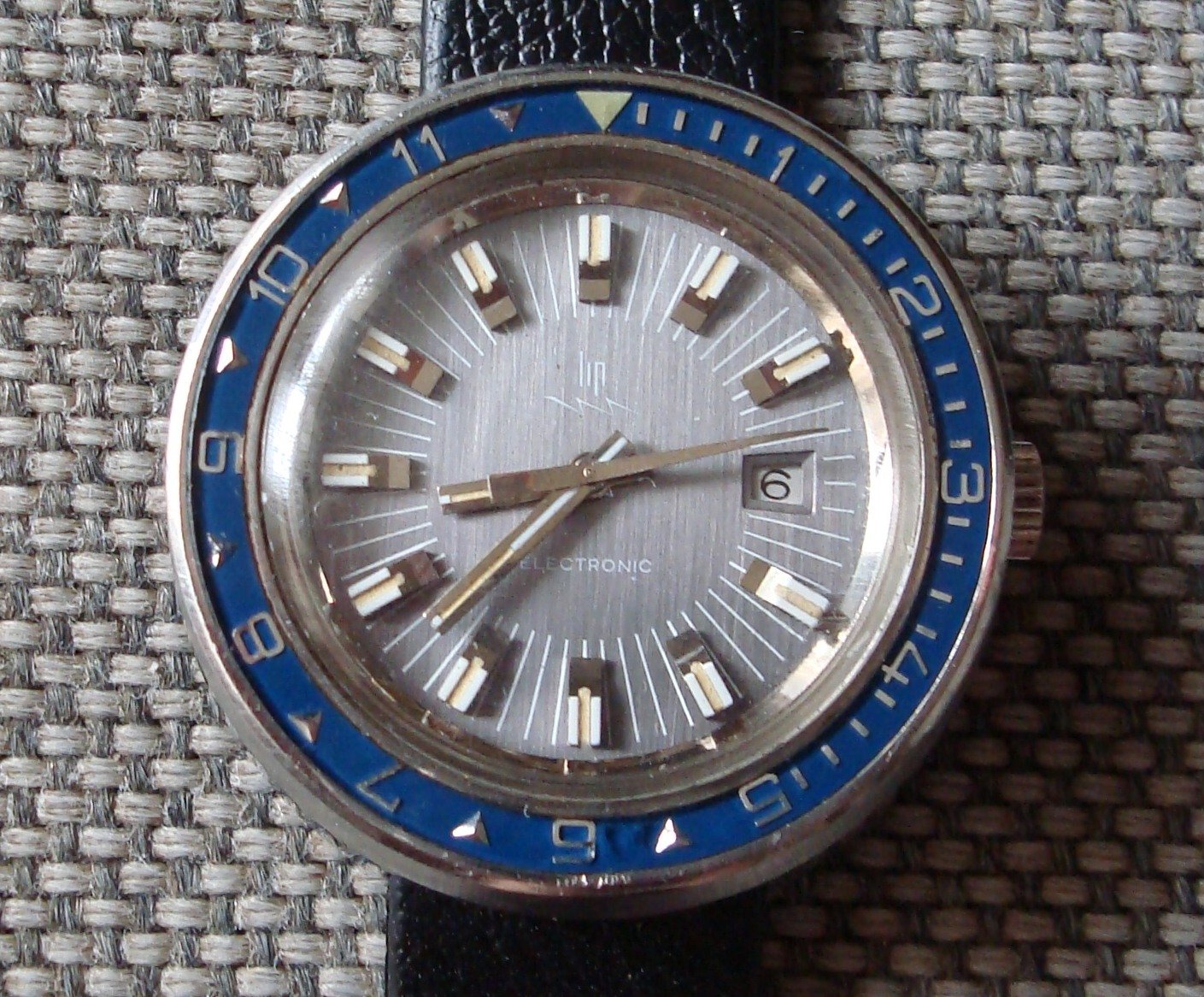 LIP Electronic vintage watch