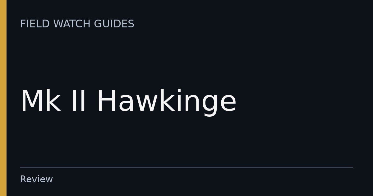 Mk II Hawkinge