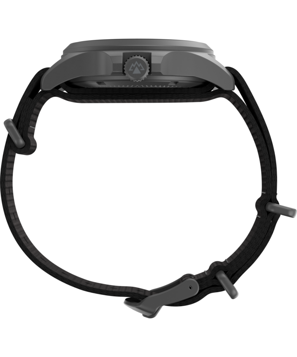 Timex Expedition Field Post Solar watch – angled view showing case and dial