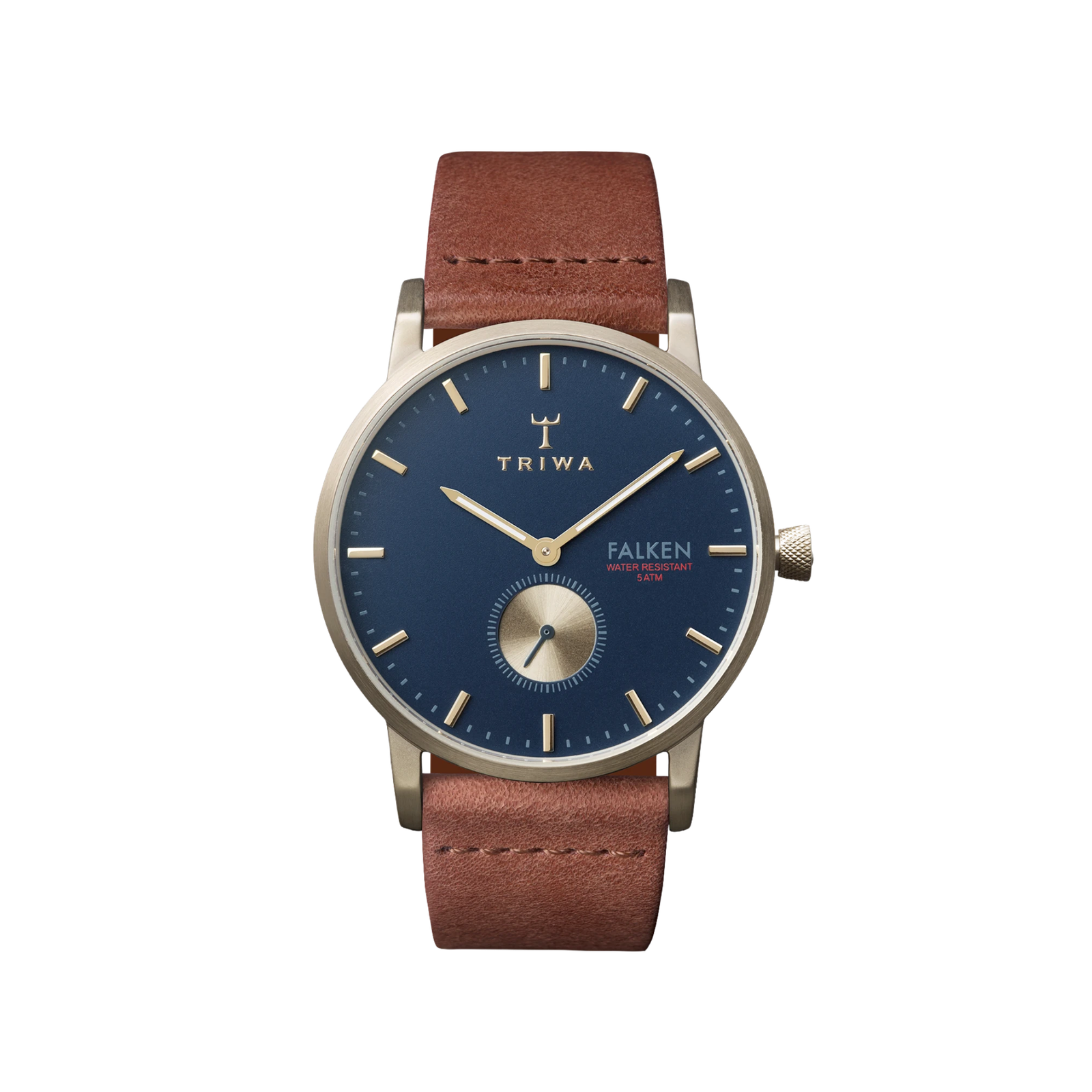 Triwa Loch Falken watch with blue dial